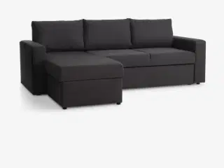 Sovesofa med chaiselong 