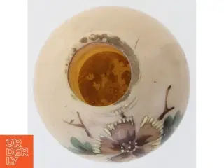 Håndmalet Mundblæst Glas Vase (str. 7 x 5 cm)