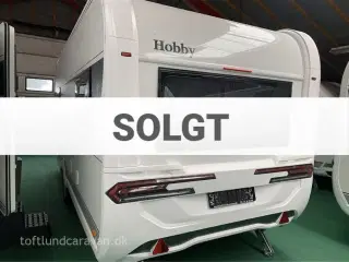 2024 - Hobby De Luxe 495 UL   RESERVERET. Sønderjyllands aut. HOBBY forhandler. Enkeltsenge m/lameludtræk, NU PÅ LAGER TIL OMGÅENDE LEVERING.