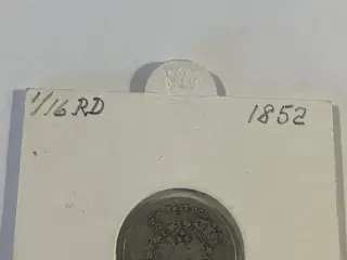 1/16 Riksdaler 1852 Sweden