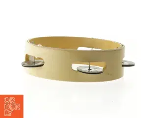 Messing tamburin uden skind fra Vision Music (str. Ø. 15 cm)