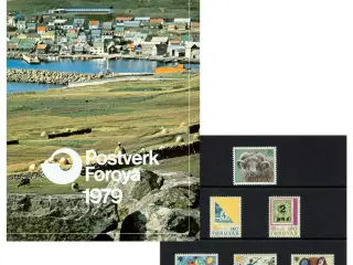 Færøerne, 3 postfriske årsmapper 