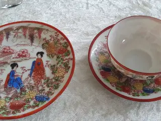 China kop og tallerken 