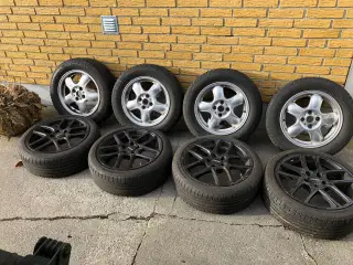 MINI COOPER. 2 sæt fælge vinter og sommer.