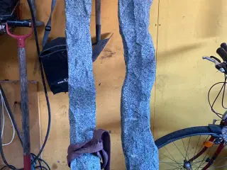 Granit søjler 2 stk