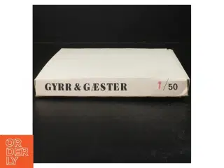 Dekorativ samlerplatte fra Gyrr og Gæster (str. Ø. 25 cm)