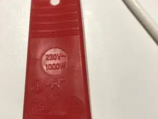 Dypkoger 1000w med rustfristål kande
