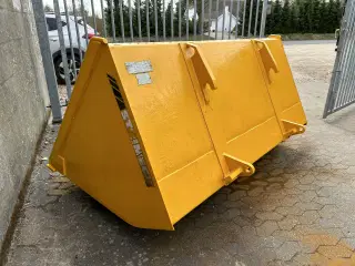 Korn og jord skovl 220cm bred Passer til Jcb Teles