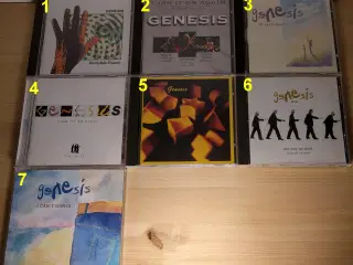 Genesis / Phil Collins: 16 Titler