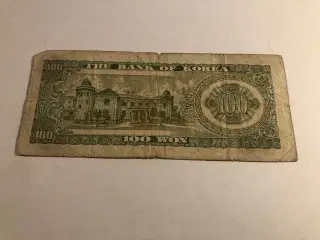 100 won Korea