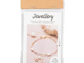 Mini DIY Kit Smykker, Armbånd og halskæde med lås, 1 pk.