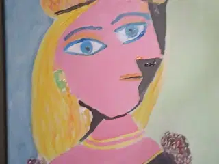 Abstrakt Akryl maleri 