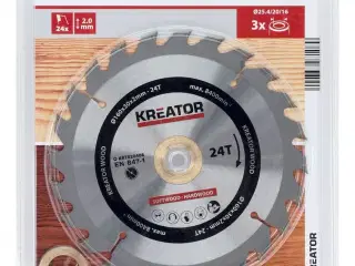 Rundsavsklinge 160 mm - 24 HM tænder