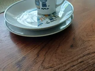 Kop/tallerkener/kejserens nye klæder