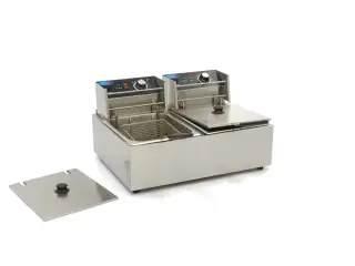 Elektrisk Friture Dobbelt 2 x 6 L