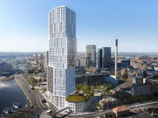 Danmarks højeste kontorhus i Aarhus C