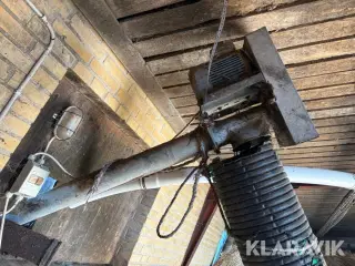 Flex silo med snegl - 27 kubikmeter