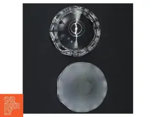Glas bonbonniere fra Holmegaard (str. Ø 8 cm)