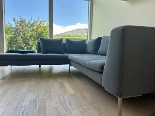 Sofa med chaiselong
