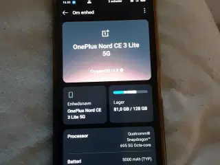 Mobiltelefone oneplus nord