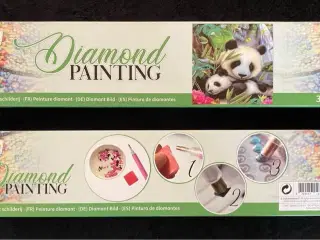 Diamond painting pandaer