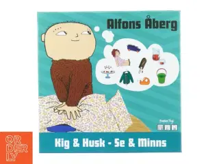 Kig og husk med Alfons Åberg fra Barbo Toys (str. 24 x 24 cm)
