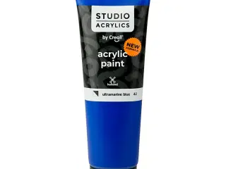 Creall Studio Akrylmaling, halvdækkende, ultramarine blue (42), 120ml/ 1 fl.