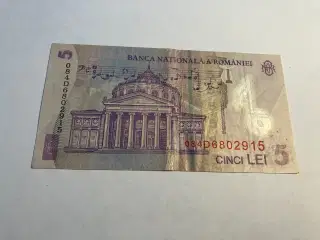5 Lei Romania