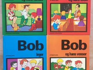NEDSAT: 4 Bob bøger, 25 kr. pr. stk.