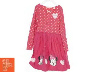 Rød prikket kjole med Minnie Mouse fra H&M (str. 122)