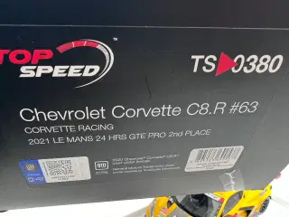 2021 Chevrolet Corvette C8.R #63 1:18 