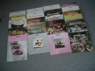 NETTO KOGEBØGER. 35 stk.