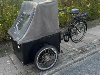 Ladcykel el. Letvægt rustfri alu  stærke bremser