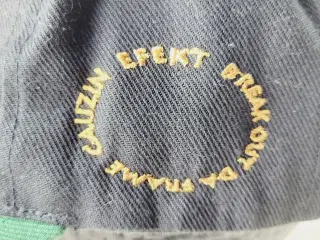 ⭐️- Unik Cap med "Cauzin' EfeKt" - Sort/Grøn med C