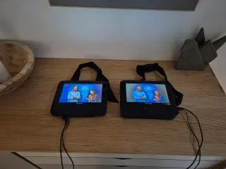 DVD Skærme til bilen..2 stk..Philips 7” LDC skærme