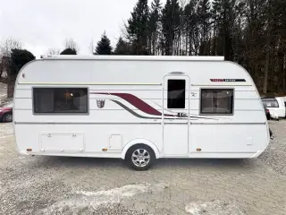 2019 - Tabbert Da Vinci 495 HE Enkeltsenge-Lamel-Markise-Telt