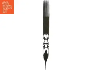 Afrikansk udsmykket afrokam (str. 64 x 6 cm)