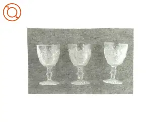 Vinglas, kraftige (3 stk) (str. H 15 CM)