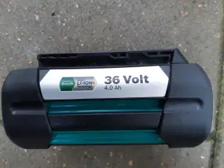 Bosch plæneklipper akku batterie 36V  4Ah + ryobi 
