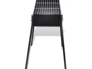 Firkantet kulgrill 75 x 28 cm