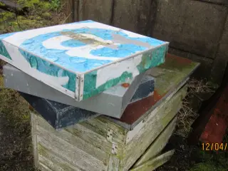 Træbunde+ Metal låg 12 x 10
