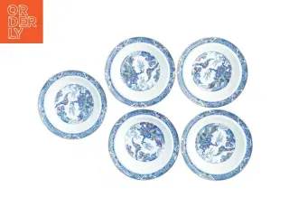 Keramiktallerkener, Bristol England, sæt af 5 fra Bristol England Mallard (str. 17 x 3 cm)