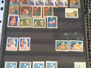 Danske julemærker fra 1907 til 1950 pris fra