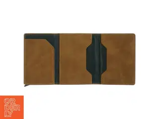 Læder tegnebog (str. 10 x 7 cm)