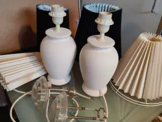 Keramik bord lamper