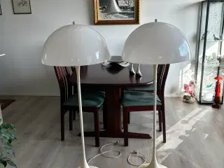 Panthella Gulvlampe White Opal ,2 stk