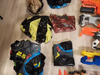 Nerfguns og tilbehør 