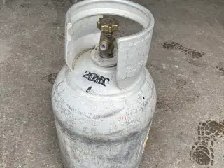 Truckgas flaske tom