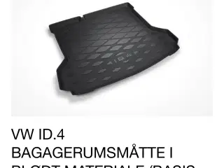 VW ID.4 Bagagerumsmåtte