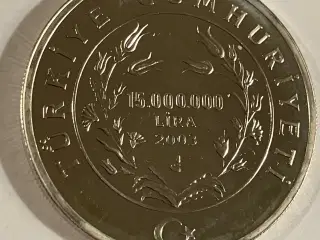 15 000 000 Lira Turkey - World Cup Germany 2006